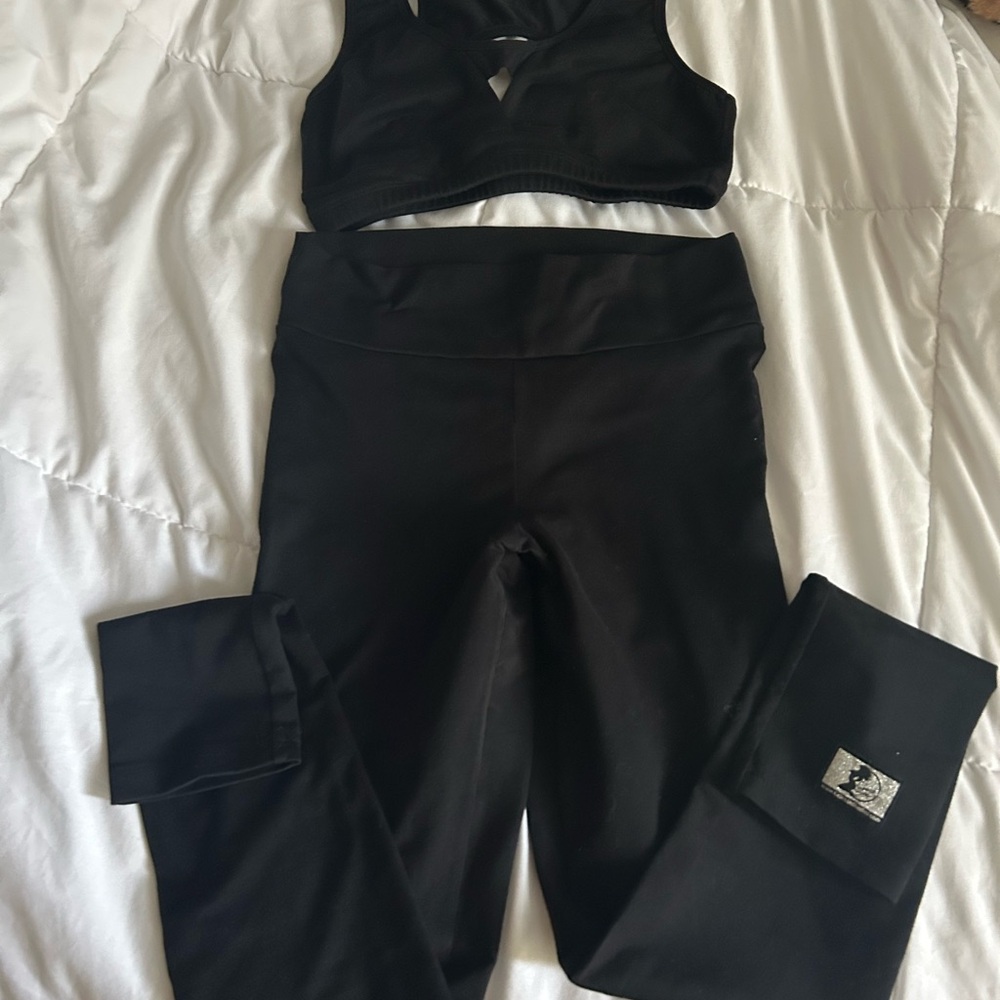 Celestial Bodiez Black Women's Leggings Set